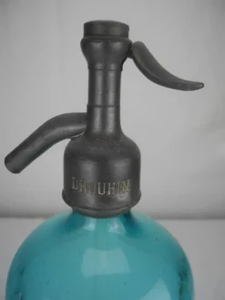 ancienne bouteille siphon eau seltz Drouhin antique french bottle