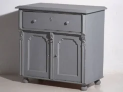 Ancienne commode de salon à deux portes (vers 1920) #15