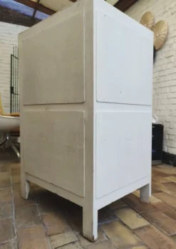 Ancienne glacière en bois vintage / Meuble frigoriste – Années 30