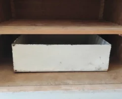 Ancienne glacière en bois vintage / Meuble frigoriste – Années 30