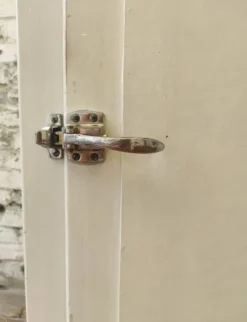 Ancienne glacière en bois vintage / Meuble frigoriste – Années 30