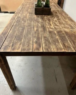 Ancienne grande table d’estaminet