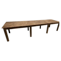 Ancienne grande table d’estaminet