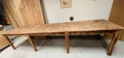 Ancienne grande table d’estaminet