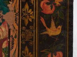 Ancienne malle orientale aux tons foncés (c.1900) #4