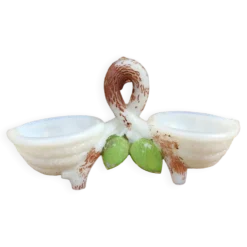 Ancienne salière en opaline