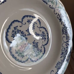 Anciennes assiettes creuses Digoin Sarreguemines modèle Cordoue