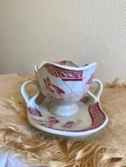 Ancienne saucière Jules vieillard Bordeaux XIXeme