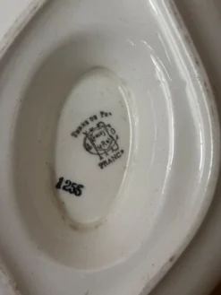 Ancienne saucière terre de fer Choisy le roi