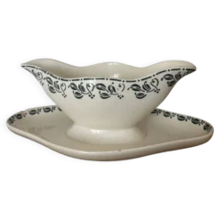 Ancienne saucière terre de fer Choisy le roi
