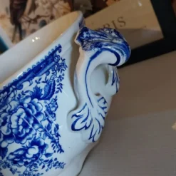 Ancienne soupière Lunéville K&G toile de jouy