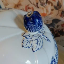 Ancienne soupière Lunéville K&G toile de jouy