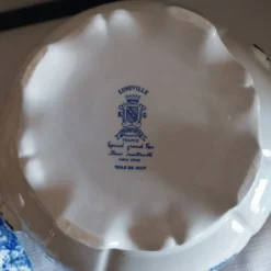 Ancienne soupière Lunéville K&G toile de jouy