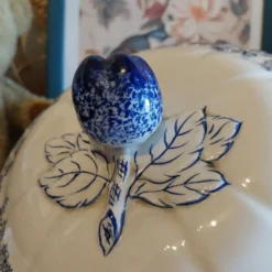 Ancienne soupière Lunéville K&G toile de jouy