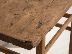Ancienne table console en bois (c.1920) #6