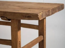 Ancienne table console en bois (c.1920) #6