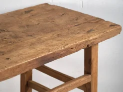 Ancienne table console en bois (c.1920) #6