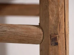 Ancienne table d’appoint carrée (c.1850) #2