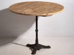 Ancienne table de bar ronde (c.1920)