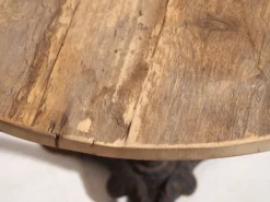 Ancienne table de bar ronde (c.1920)