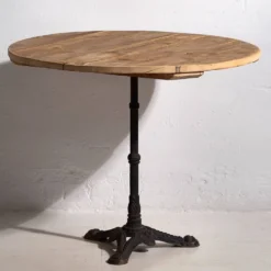 Ancienne table de bar ronde (c.1920)