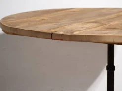 Ancienne table de bar ronde (c.1920)