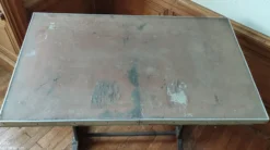 Ancienne table de bistrot Fischel