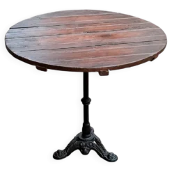 Ancienne table de bistrot guéridon bar restaurant