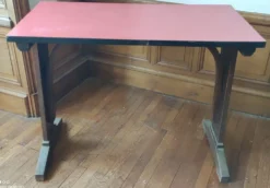 Ancienne table de bistrot lahure nantes