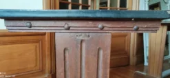 Ancienne table de bistrot lahure nantes