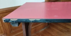 Ancienne table de bistrot lahure nantes