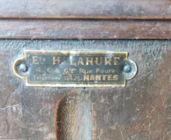 Ancienne table de bistrot lahure nantes
