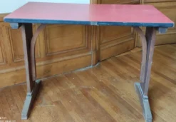 Ancienne table de bistrot lahure nantes