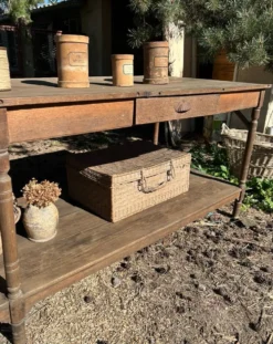 Ancienne table de drapier 3 mètres