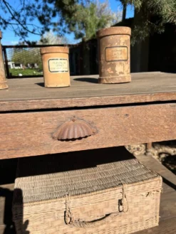 Ancienne table de drapier 3 mètres