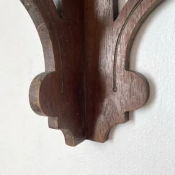 Ancienne étagère d’angle en bois ajouré mp