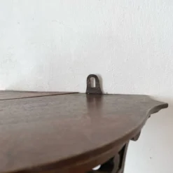 Ancienne étagère d’angle en bois ajouré mp