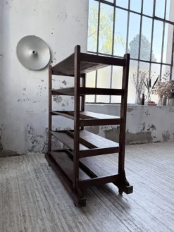 Ancienne étagère de boulangerie 1950