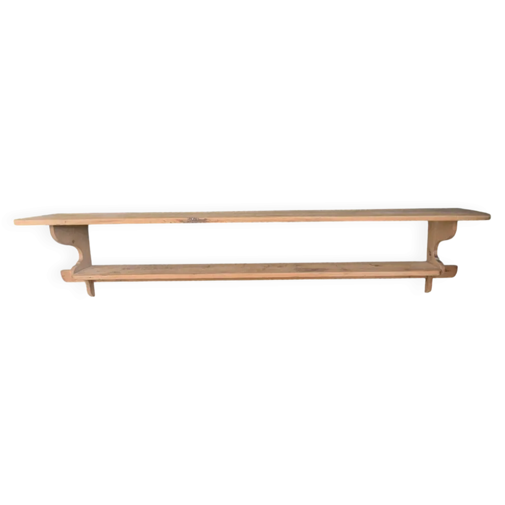 Ancienne Étagère Métier Bistro Cuisine Vaisselier Campagne 167 cm