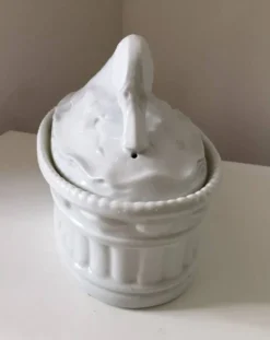 Ancienne Terrine porcelaine canard oie