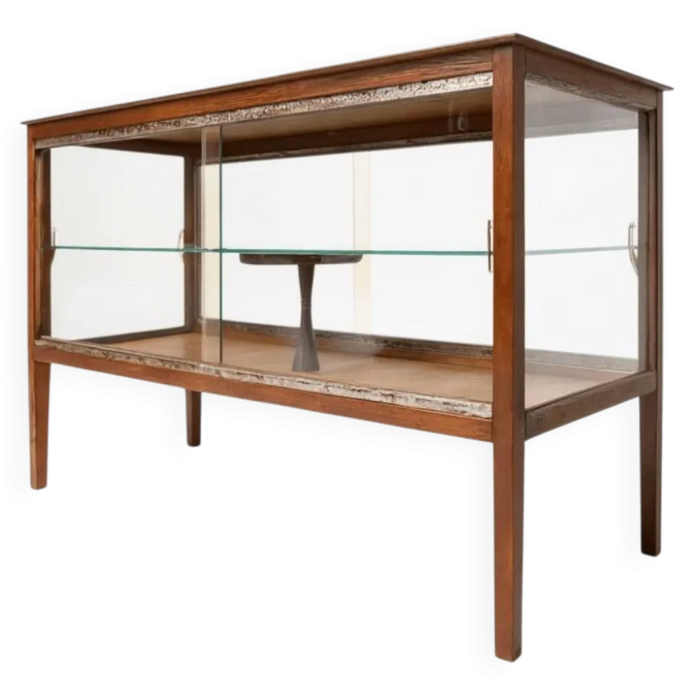 Ancienne vitrine de commerce