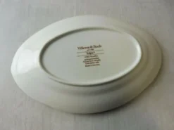 Ancien petit ravier, tulipe, en céramique, villeroy & boch