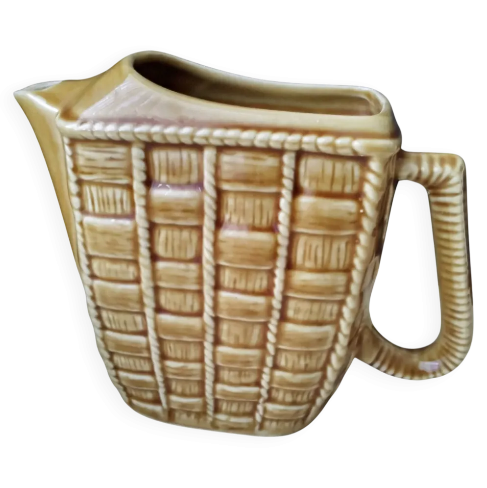 Ancien pichet , cruche à eau en céramique 750 ml
