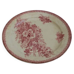 Ancien plat de service en céramique