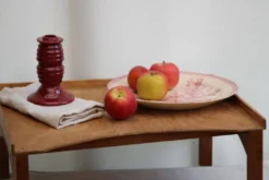 Ancien plat de service en céramique