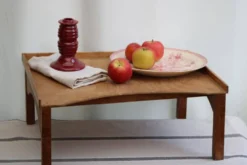 Ancien plat de service en céramique