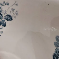 Ancien plat/ Vasque Terre De Fer Choisy-le-Roi E. Bourgeois