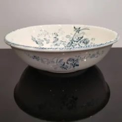 Ancien plat/ Vasque Terre De Fer Choisy-le-Roi E. Bourgeois