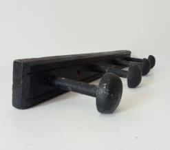 Ancien porte manteau mural en bois
