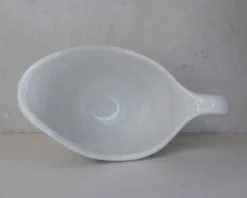 Ancien pot à lait crémier en faïence de Lunéville